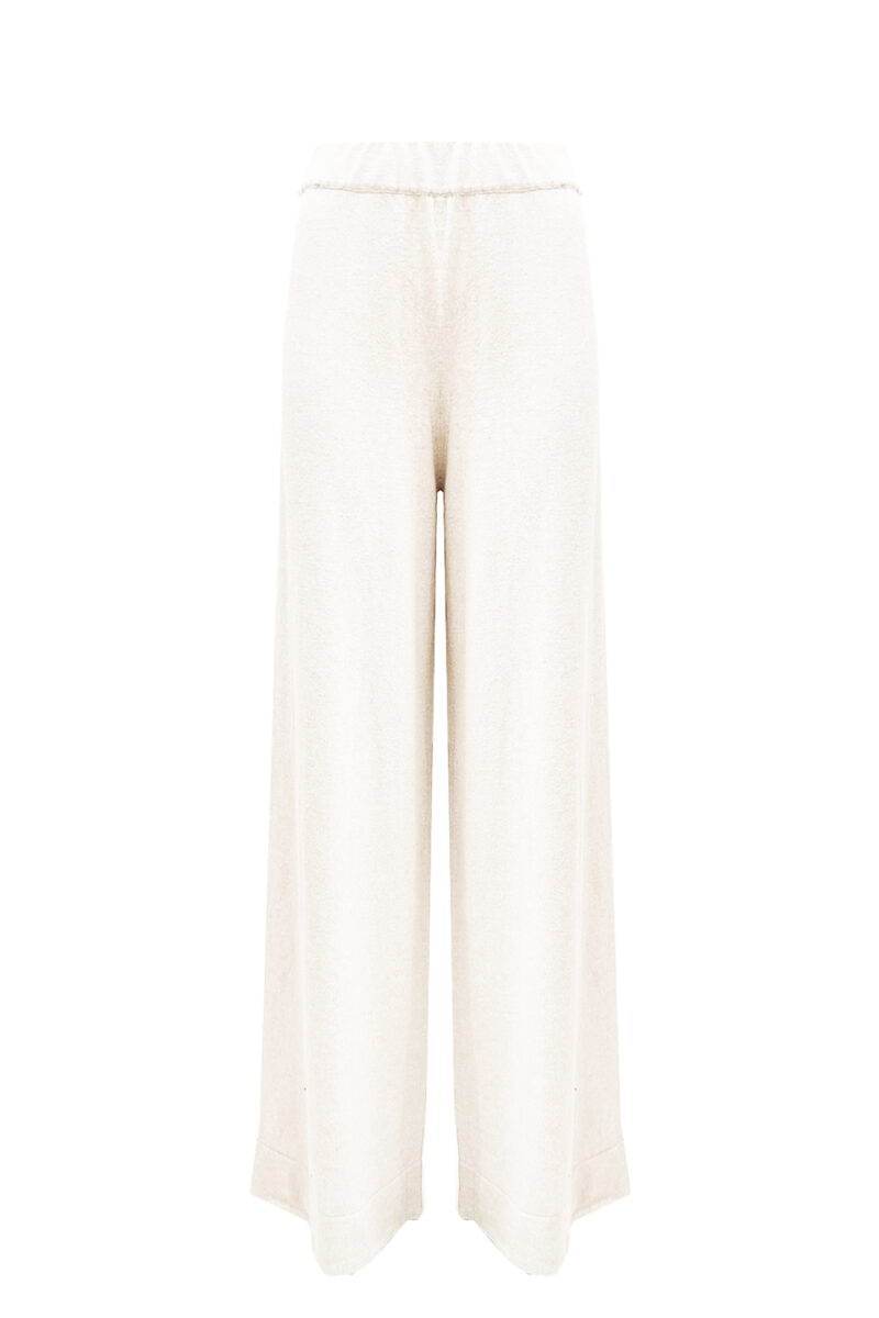 PALAZZO TROUSERS IN CASHMERE
