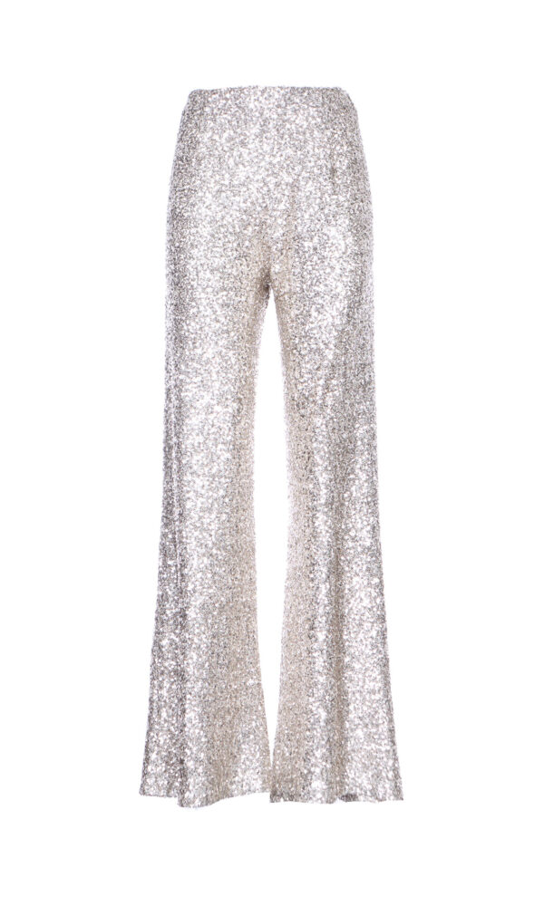 PANTALONE PALAZZO PAILLETTES