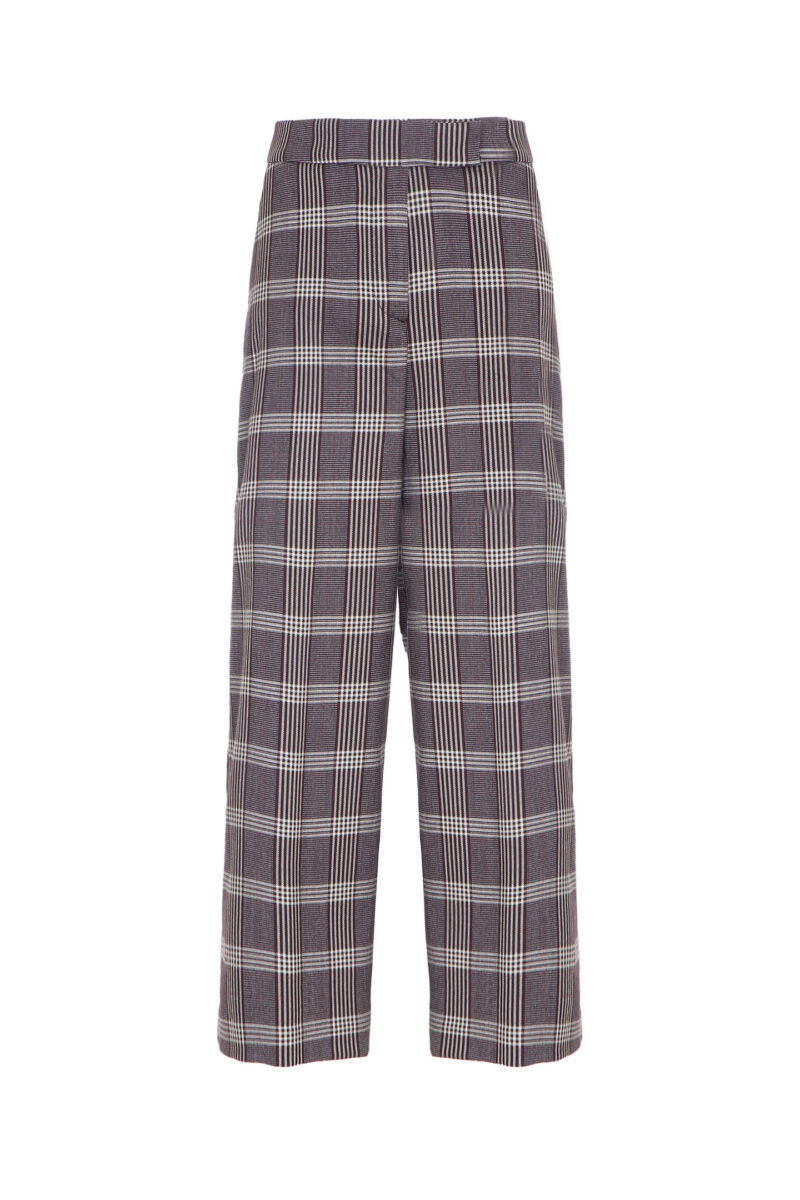 PANTALONE LARGO 7/8 CHECK