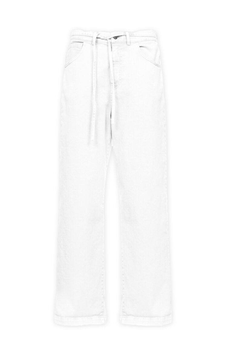TROUSERS WITH BULL STRAP