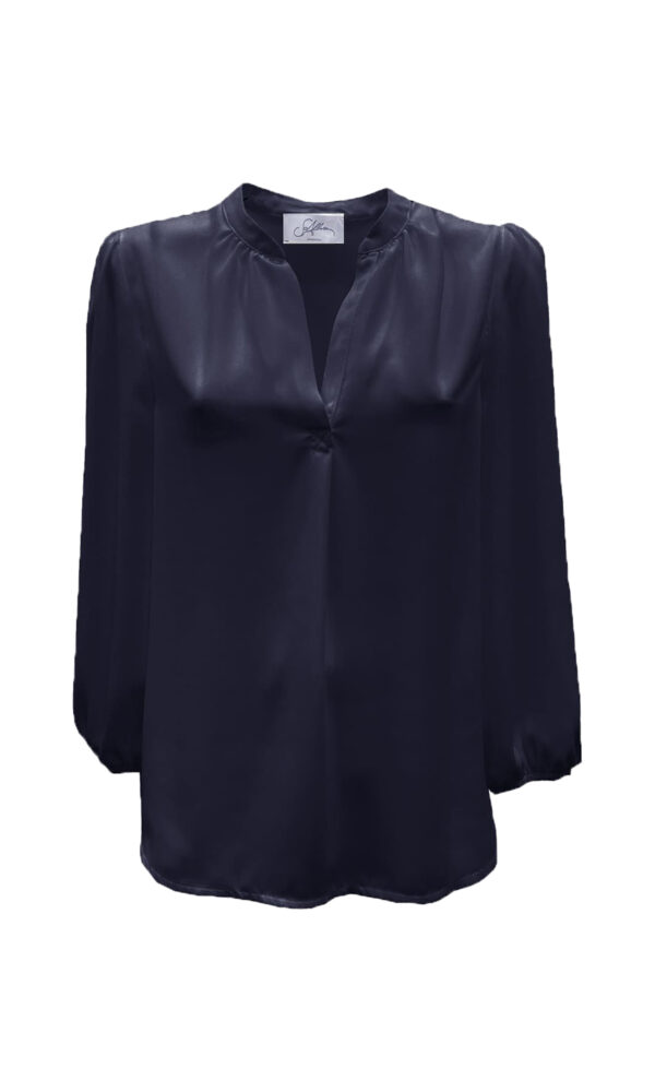 CAMICIA BASIC IN GEORGETTE