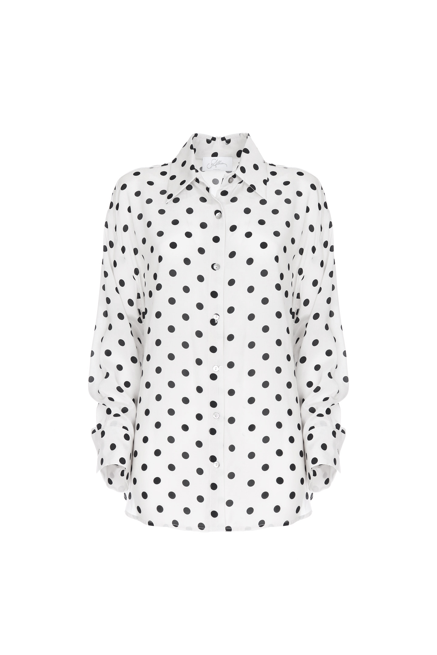 VISCOSE POLKA DOT SHIRT