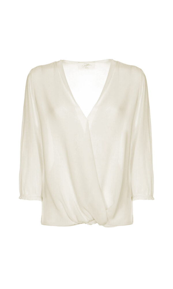 CAMICIA BASIC IN GEORGETTE