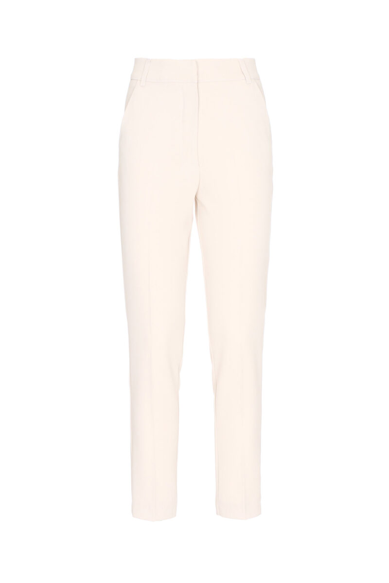 PANTALONE BASIC SIGARETTA SLIM IN CREPE